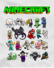 Minecraft marškinėliai skins Minecraft marškinėliai skins